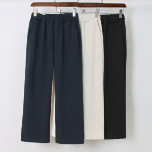 [아이우먼]빅사이즈데일리팬츠 P428L508 베이직스판밴딩슬렉스 LO