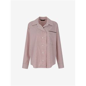 [숲]테잎 장식 스트라이프 셔츠(SZ9LS35)