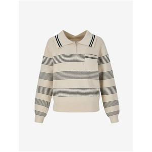 [숲]집업 스트라이프 스웨터(SZ9LK38)