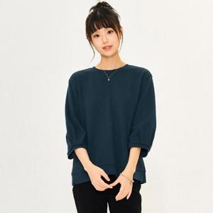 체이스컬트 HC09 여자 볼륨 7부 소매 맨투맨 티셔츠 EERG5161B0G