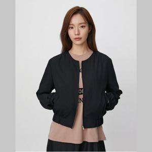 플라스틱아일랜드  (PR3WZ963) 라운드넥 집업 점퍼