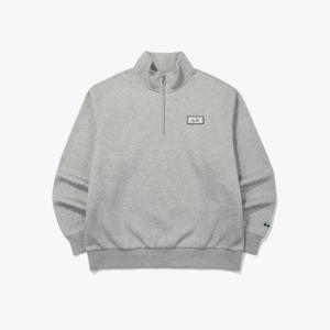 디아도라긴팔티 KQJ D4423LFS97MGS 컴피 기모 하프집업 맨투맨 GREY