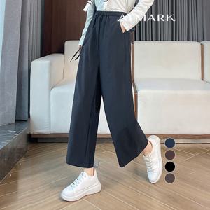 ATMARK (77까지)루즈와이드9부밴딩팬츠_AA56PT009G