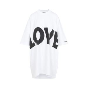 모스키노 미디 원피스 242D04085442 1001 WHITE