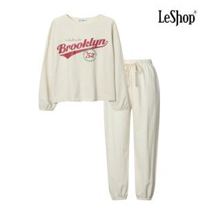 르샵  브루클린 밴딩 소매 티셔츠 투피스 (BP9ST002A)
