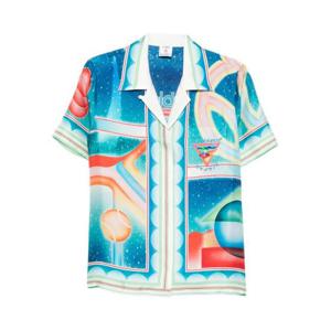 카사블랑카 셔츠 WPF25SH20001 GALAXY COURT
