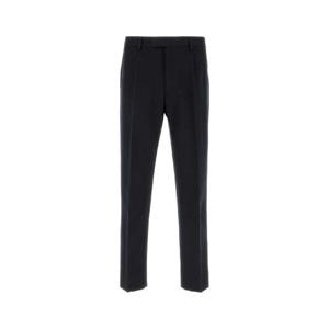 ZEGNA Midnight blue cotton blend pant RUFI04A9TP45 B09R