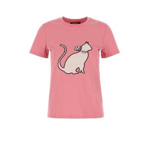 막스마라 스튜디오   반팔 티셔츠 FW24 2426946021600 001 5606976 Pink