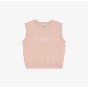 시티브리즈 시티 로고 슬리브리스 크롭탑 BB CTH1KT02 PK