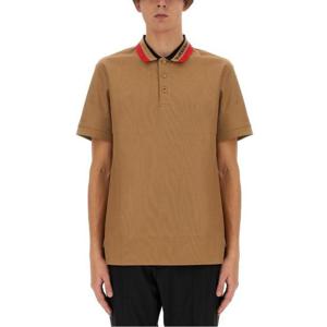 버버리 폴로 티셔츠 8083155 A1420 Brown