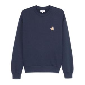 메종키츠네 후드 티셔츠 MM00313 KM0321P476 Blue