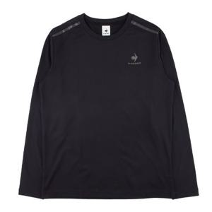 [르꼬끄 스포르티브]르꼬끄 피치 기모 긴팔티 QP413ERLO1 BLK