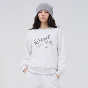 체이스컬트 동백01 기모 그래픽 맨투맨 EFRG5174D