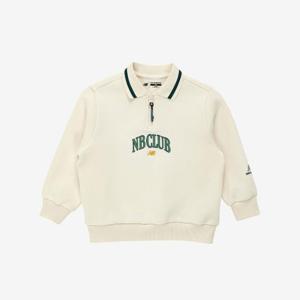 뉴발란스키즈긴팔티 HQK NK9CE1302U-64 Classic Sports 자가드 에리 스