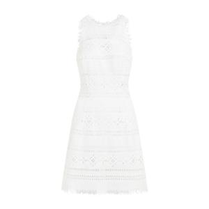 에르마노 설비노 미디 원피스 D442Q729DHW 14800 WHITE