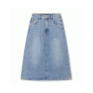 [후아유] 롱 데님 스커트 / Long Denim Skirt WHWJF4955F
