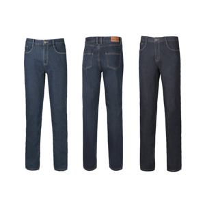 남자 4050 겨울 일자핏 스판 데님 청바지 LV-JEK-371