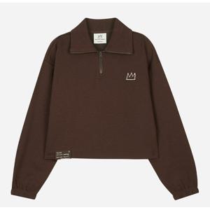 클라이드 여성 셋업 바스키아 반집업 카라 티셔츠 FODTS981F