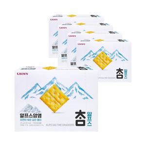 크라운 참 크래커 알프스 295g x 5개