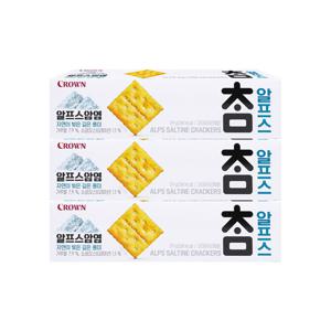크라운 참 크래커 알프스 59g x 3개