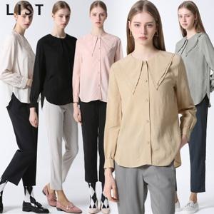 [르오트]와이드 더블 카라 블라우스_17201691_588586