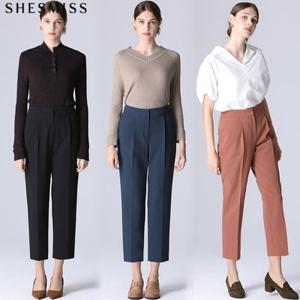 [쉬즈미스][쉬즈미스(SHESMISS)] 제시 원턱 솔리드 팬츠 (택가격