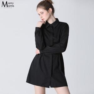[더블유쇼핑][모리모리스(Morry Morris)] 리즈 핀턱 뒷밴딩 원피