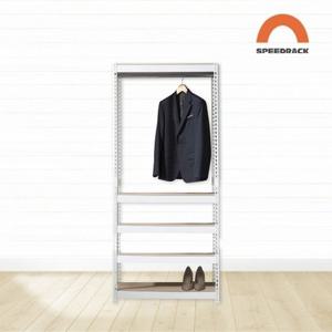 [스피드랙]스피드랙 V2 행거 W1200XD400XH2400X5단X행거봉1개 드