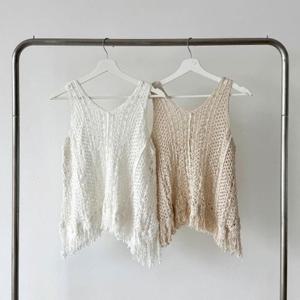 [다잇템][다잇템] 여성 비침 테슬 코디 페스티벌 SS 나시_220610
