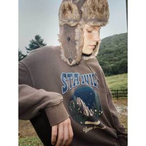 [후아유] 공용 Stay Wild Dyed Sweatshirt WHMWF4921U