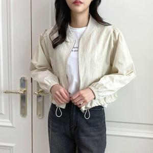 [신상오픈런]KDJ4EEB로선즈 스트링 재킷 여성 스프링 점퍼 집업