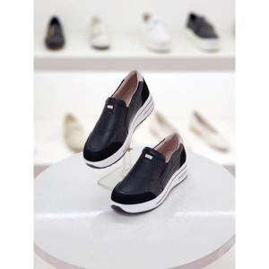[세레스]세레스 세이브존07 소가죽 스티치 슬립온 4cm KR P340 (