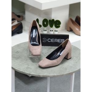 [세레스]세레스 세이브존07 러브밍 스웨이드펌프스6cm CR97407 (