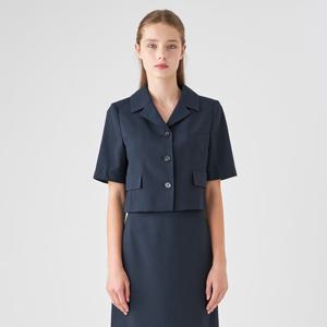 [케네스 레이디]라이큰 오픈카라 자켓 (EGJKOG83)