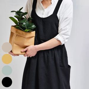 [나야홍]다용린넨면포켓앞치마 404R012S 빅사이즈 여성