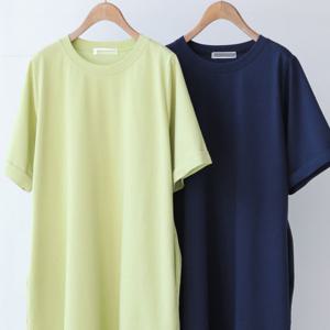 [나야홍]데일리무지면롱원피스 407S458S 빅사이즈 여성