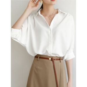 [에이시크]모던 심플 화이트 셔츠 C25ASH112