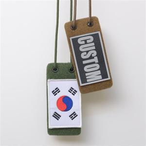 밀리터리 카드지갑 사원증 목걸이형 ID패치 10종