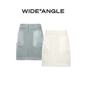 [와이드앵글]WG 다이아 퀼팅 스커트 L WWW23Q73