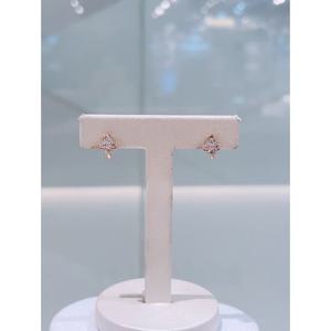 미니골드 14K 클로버 스톤 링귀걸이 MEM21964