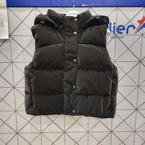 [에꼴리에]에꼴리에 더센트럴 벨벳 글로시 후드 웰론 조끼 25D0153