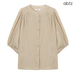 [ab.f.z] 7부 셔링 루즈핏 블라우스 (AFZ3MB32A)