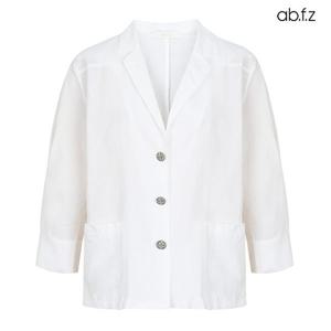 [ab.f.z] 카라 버튼 셔링 여름 자켓 (AFY2HB46A)