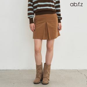 [ab.f.z] 코듀로이 플리츠 A라인 스커트 팬츠 (AFX4QPZ1A)