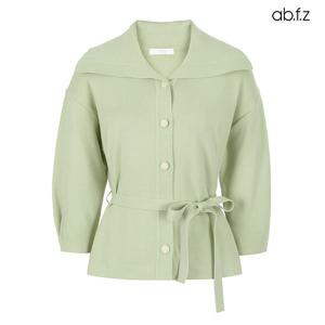 [ab.f.z] 세일러 카라 벨티드 가디건 (AFX3QY31A)