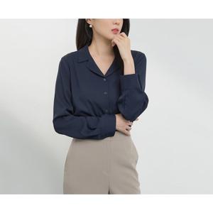[로엠]베이직 오픈 카라 블라우스 (3colors)_ RMBLD23R01