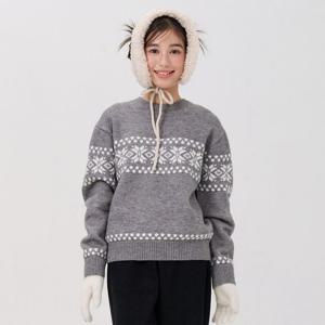 [오션스카이]여아 노르딕 패턴 스웨터-EFJG5272D0B