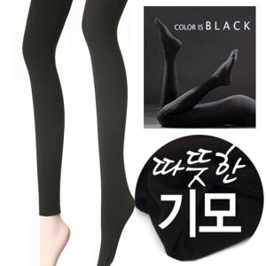 쫀쫀한 기모 레깅스 여성 스타킹