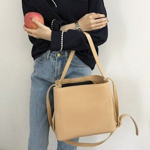 알몬 사각 토트백 숄더백