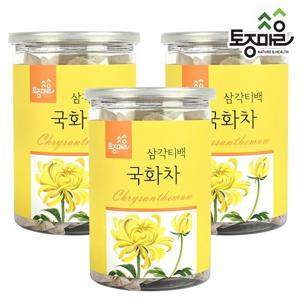 [토종마을]프리미엄 국산 국화차30티백(싱싱캔) X 3개